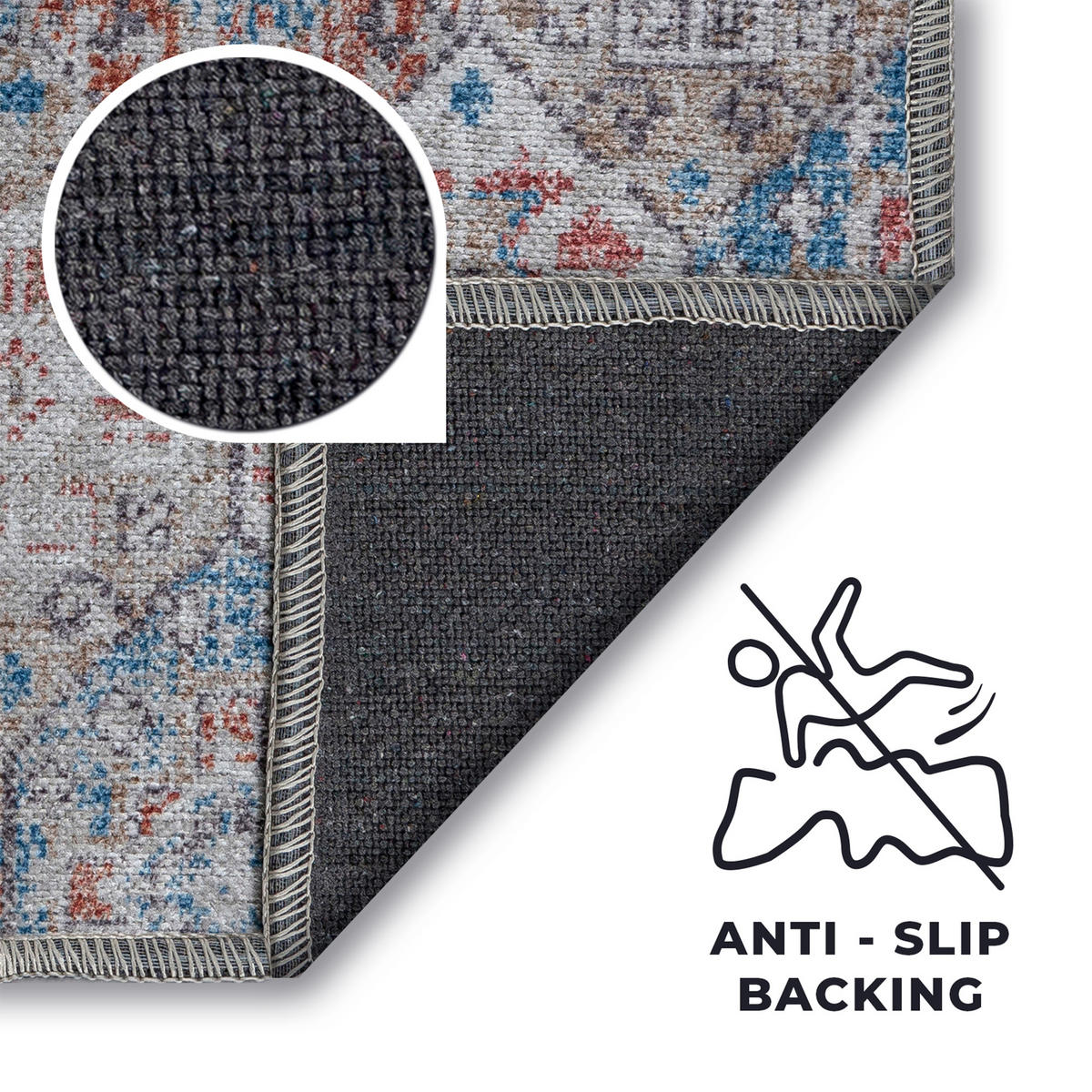 TEPPICH RITZ Grau 240/340 cm - Grau, Textil (240/340cm) - Tapiso