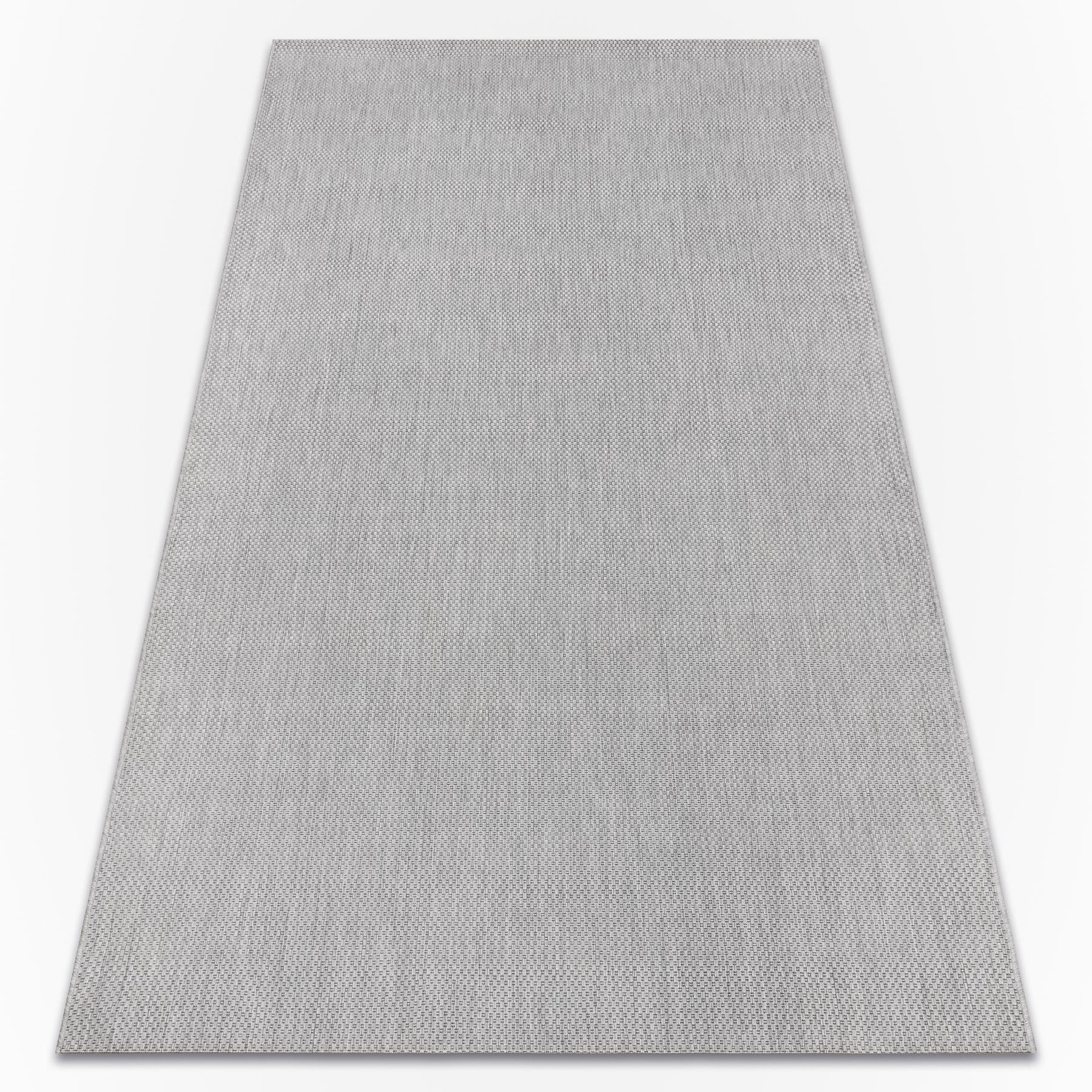 TEPPICH Flat 120/170 cm - Grau, Textil (120/170cm) - rugsX