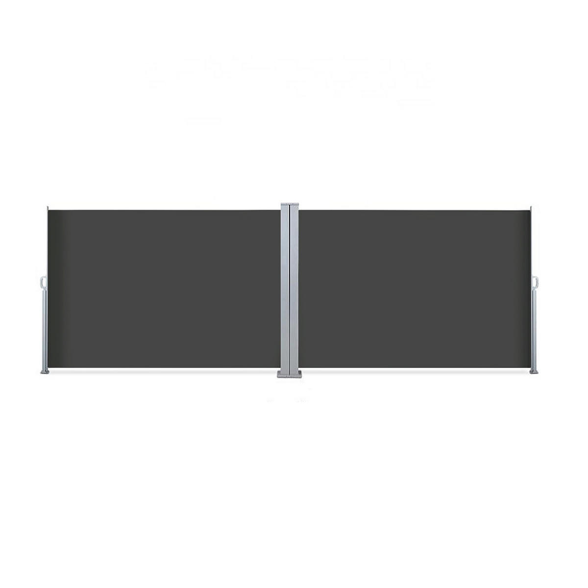 DOPPELSEITENMARKISE 600x160cm Dunkelgrau - Dunkelgrau, Kunststoff (600/160/8.7cm) - SVITA