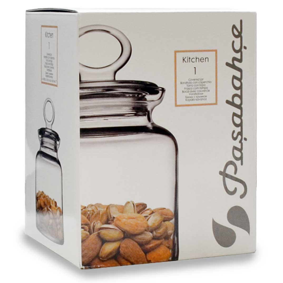 KEKSDOSE 1 l - Transparent, Glas (11.5/17.5/11.5cm)