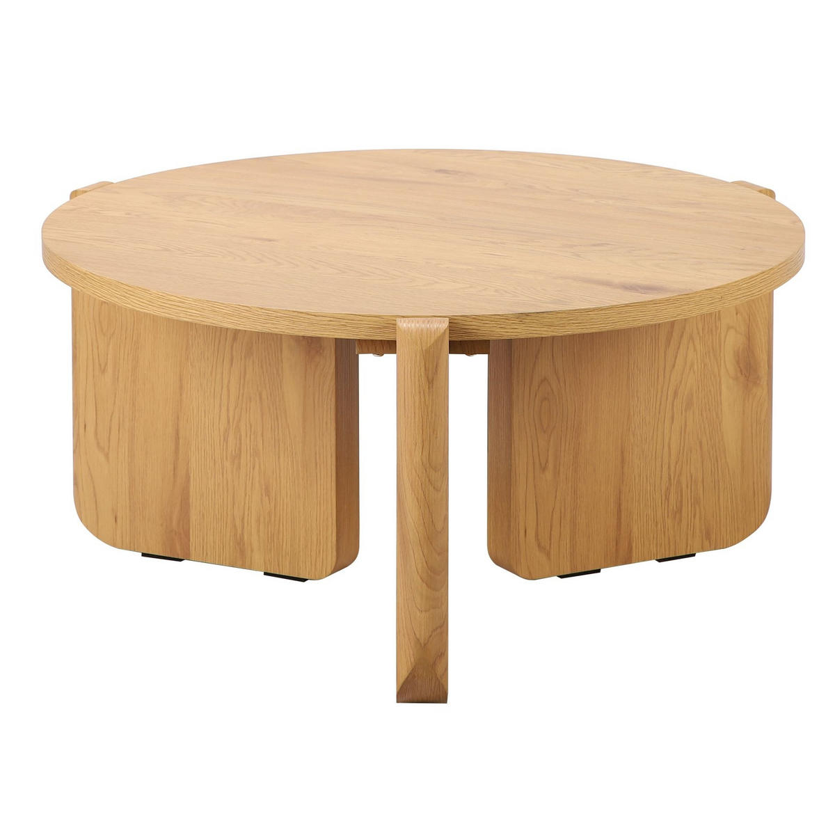 COUCHTISCH Preffines S Eichenholzoptik 80 cm - Eichefarben, Holzwerkstoff (80/80/40cm) - Selsey