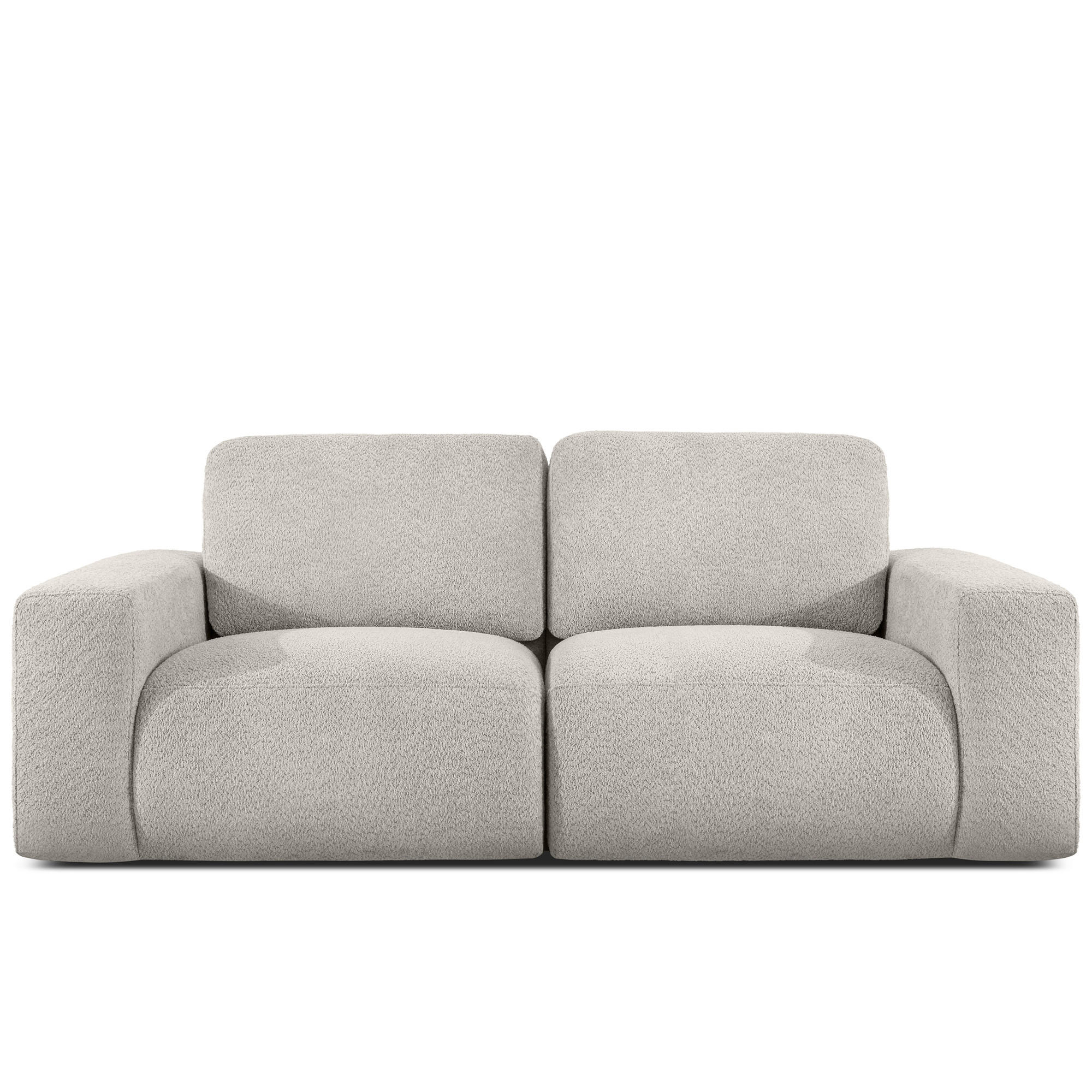 2-SITZER SOFA ZUCCO, Braun - Braun, Holz/Holzwerkstoff (212/85/100cm) - KONSIMO®