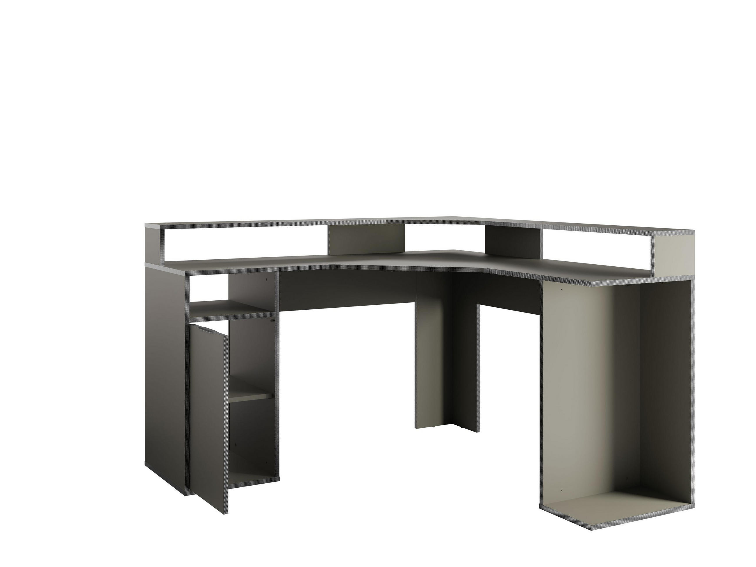 Masseno Schreibtisch Graphit 139x88.7x139 cm