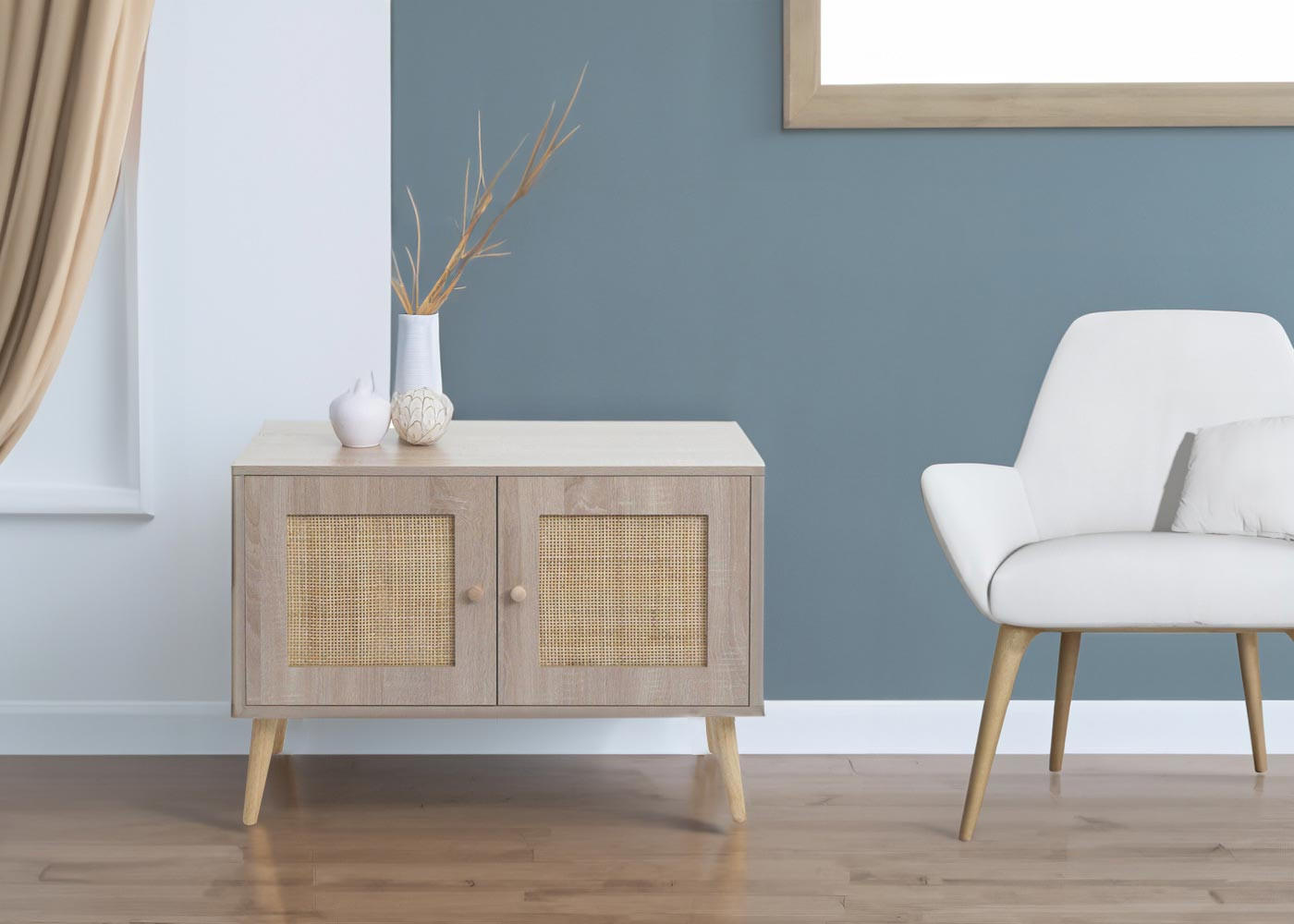 KOMMODE Braun - Braun, Holzwerkstoff (80/56/30cm) - MCW