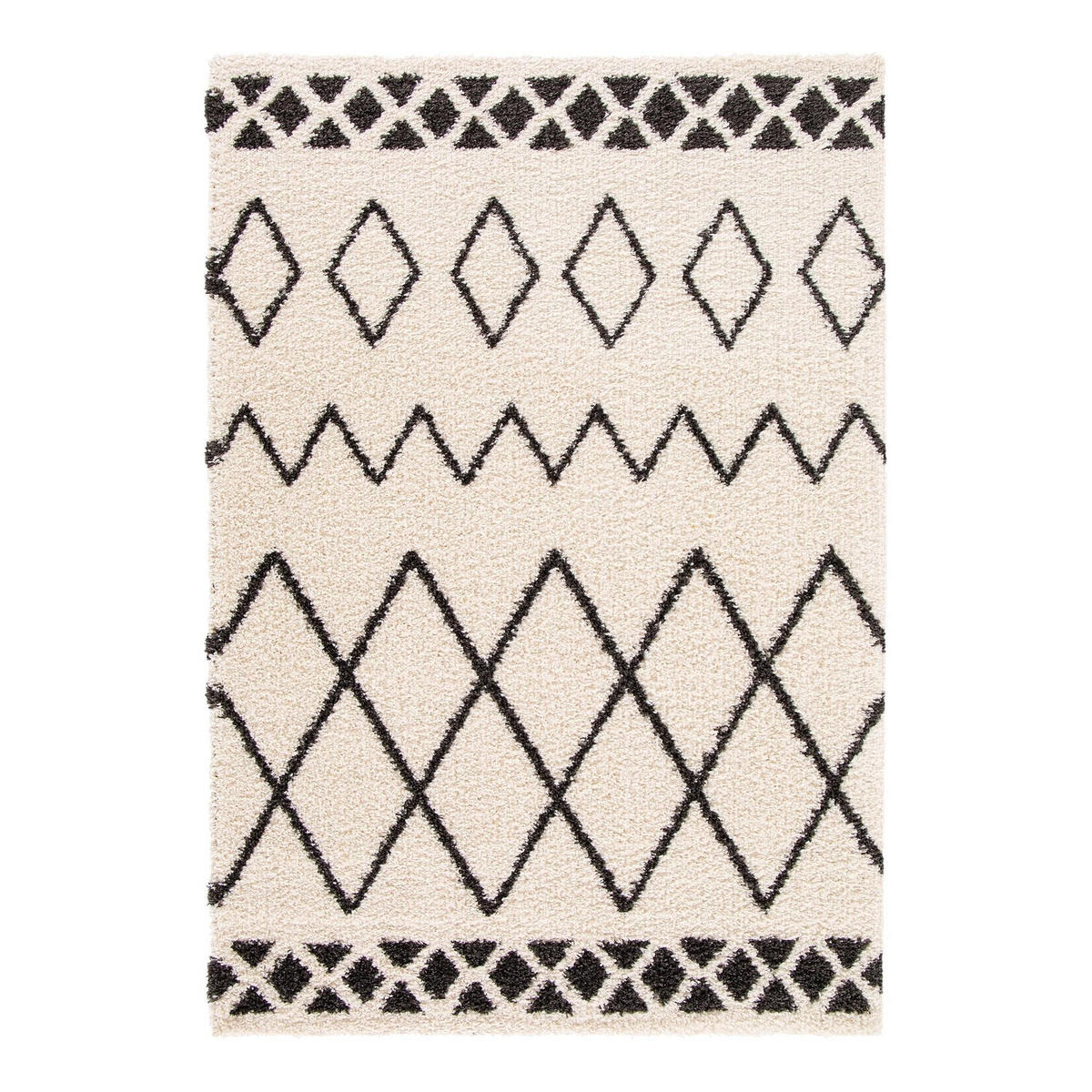 TEPPICH weich dick Ethno-Stil beige - Beige, Textil (200/290cm) - AFK Living