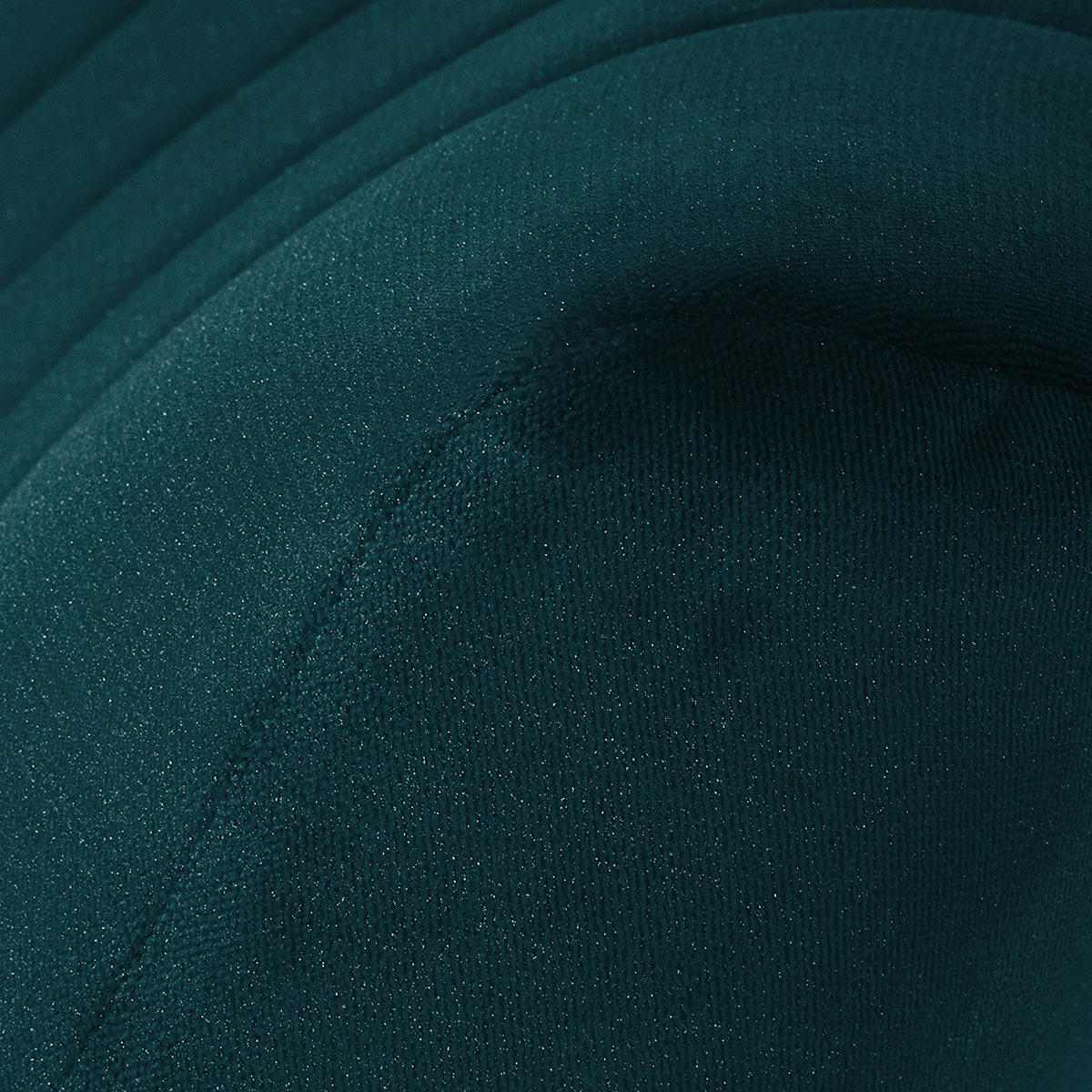 SESSEL - Samtstoff, Petrol - Petrol, Textil (68/80/71cm) - home24