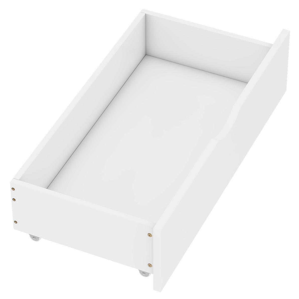 ETAGENBETT Kinderbett Weiß - Weiß, Holz (90/200cm) - ComfortXL