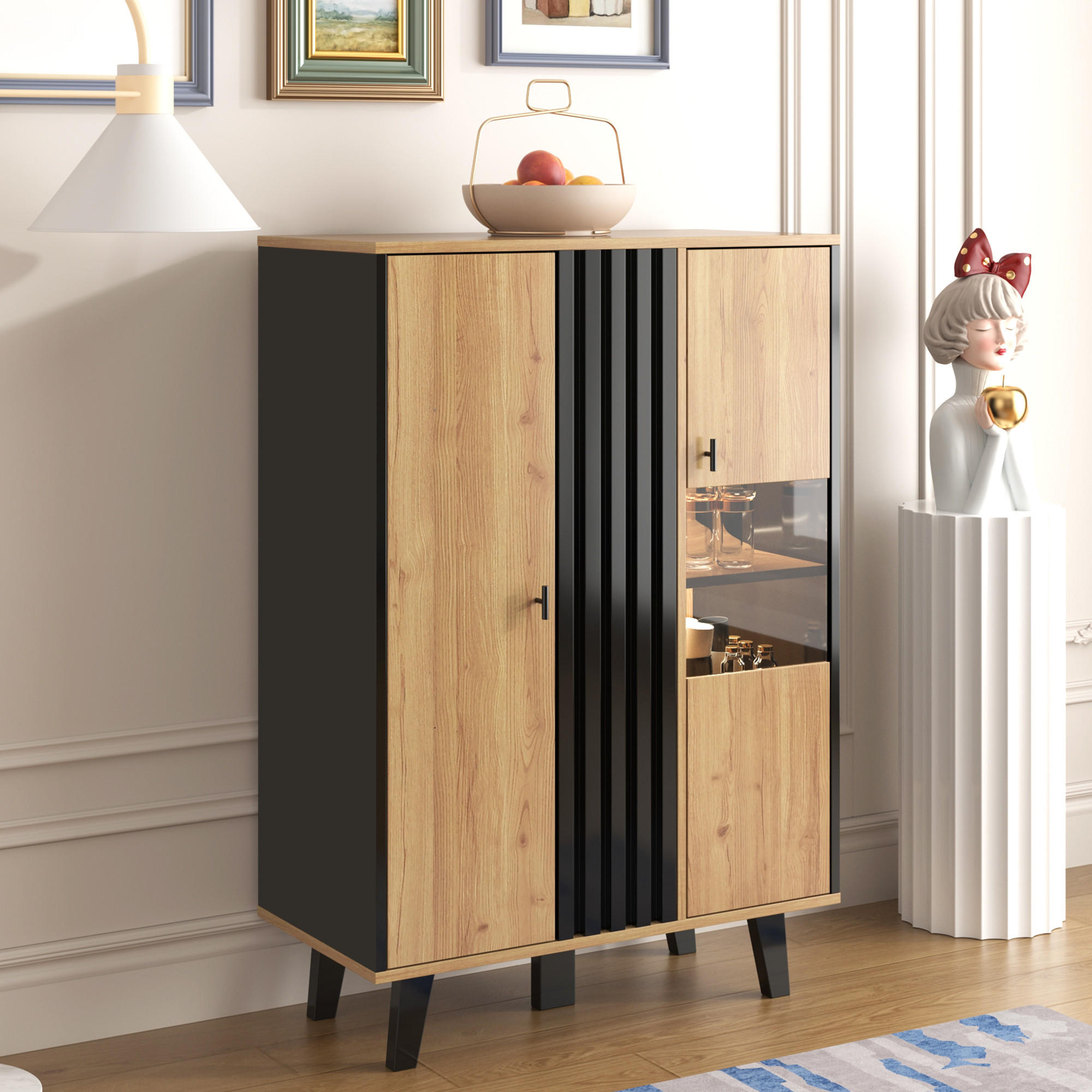 Fortuna Lai Sideboard Natur 80x120x40 cm