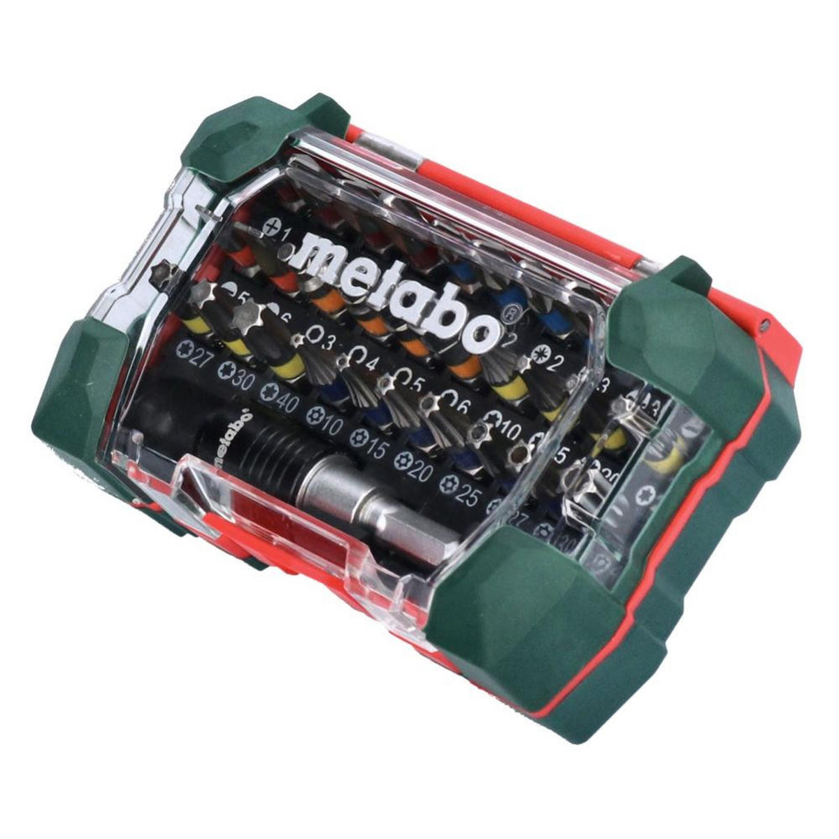 METABO Bit Box SP 25 mm 32 tlg. ( 626700000 ) Philips / Pozidriv / Schlitz / Torx / Inbus - Multicolor, Kunststoff (100/70/30cm) - Metabo
