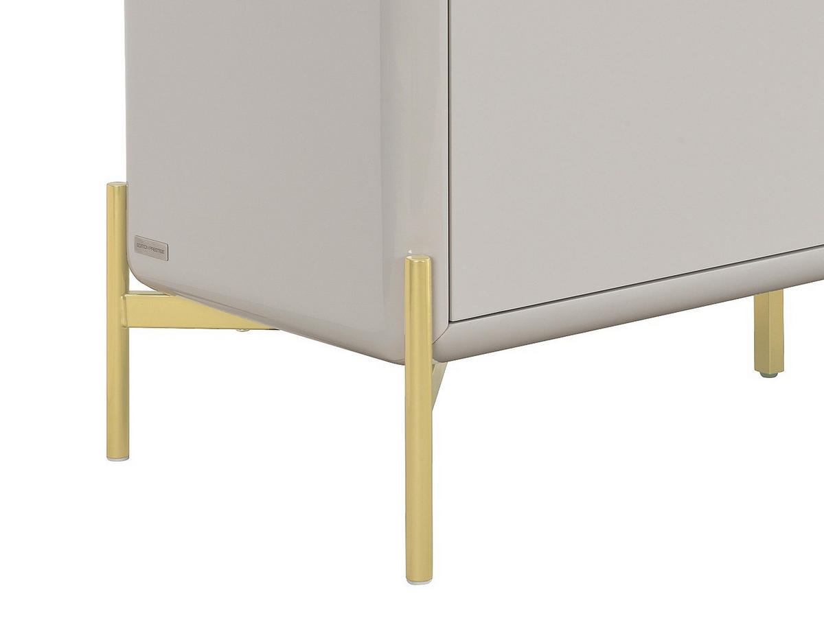 SIDEBOARD - 180 cm x 40 cm - Holz, Platte - Beige - LYBAKA - Beige, Holz (180/82/40cm) - Vente-Unique