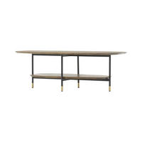 COUCHTISCH MAZE Braun 120x60x40 cm - Braun, Holz (60/120/40cm) - FURNLUX