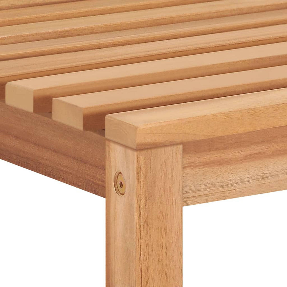 GARTENSTÜHLE 2er Set Massivholz Teak - Braun, Holz (50/90/53cm) - vidaXL