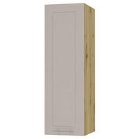 KÜCHENHÄNGESCHRANK Kvantum W4/30 Eiche Artisan / Kaschmir Matt 30 / 32,5 / 96cm - Kaschmir/Eiche Artisan, Holz/Holzwerkstoff (30/96/32.5cm) - Feldmann-Wohnen