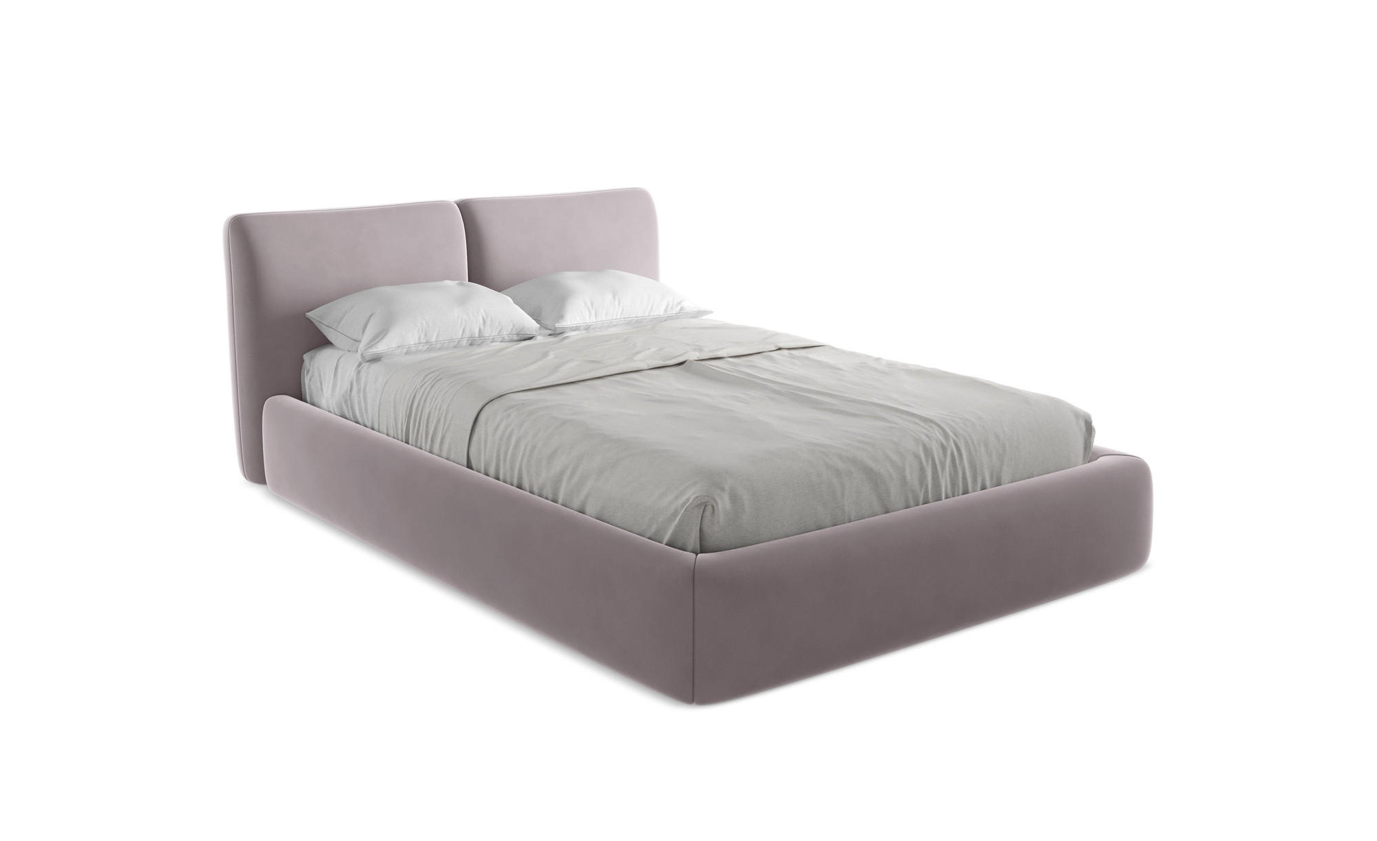 POLSTERBETT mit Bettkasten und Lattenrost 160x228 Grau - Schwarz/Grau, Kunststoff/Textil (140/200cm) - Makamii