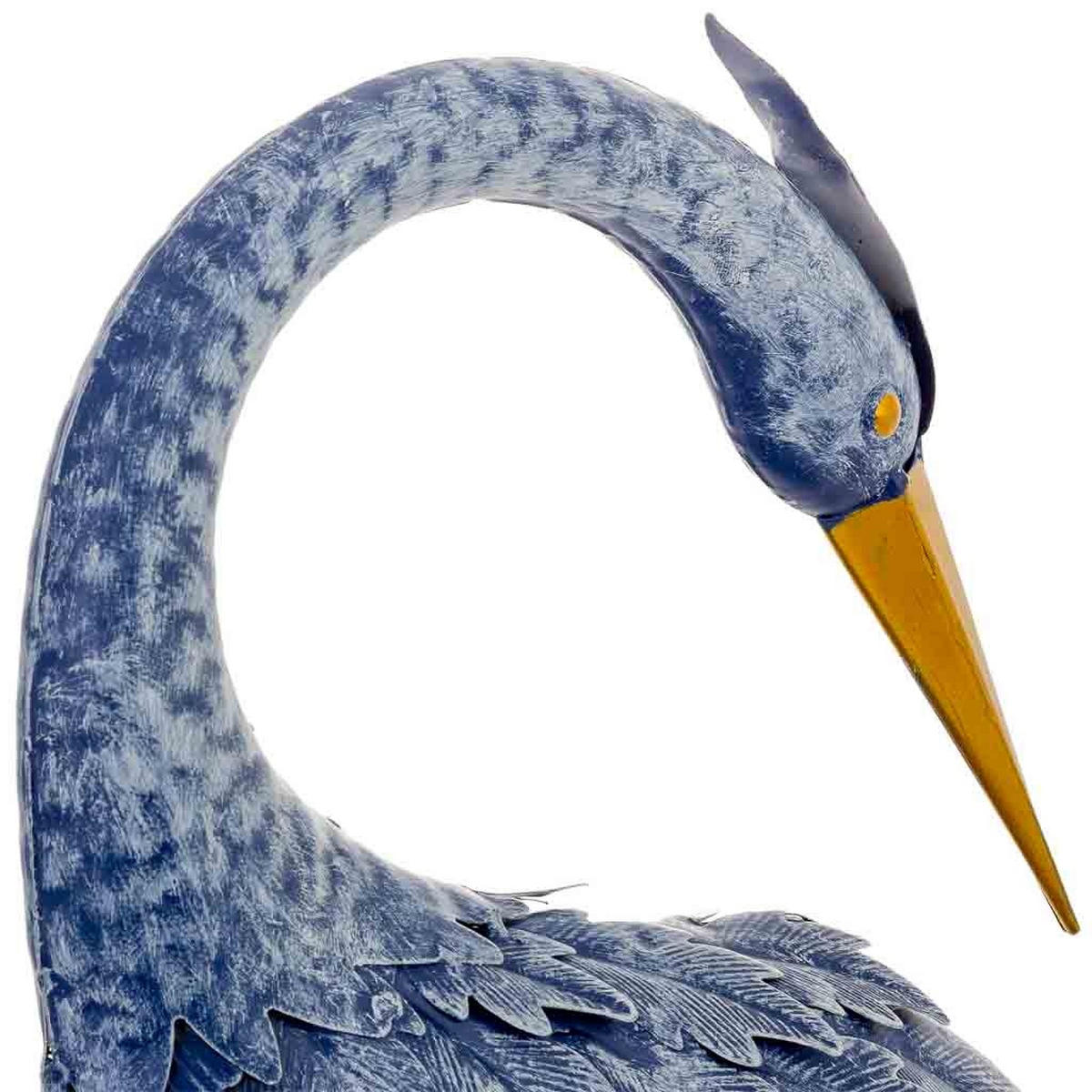 FIGUR aus metall 28x18x78cm - Blau, Metall (28/78/18cm) - Wanderlust