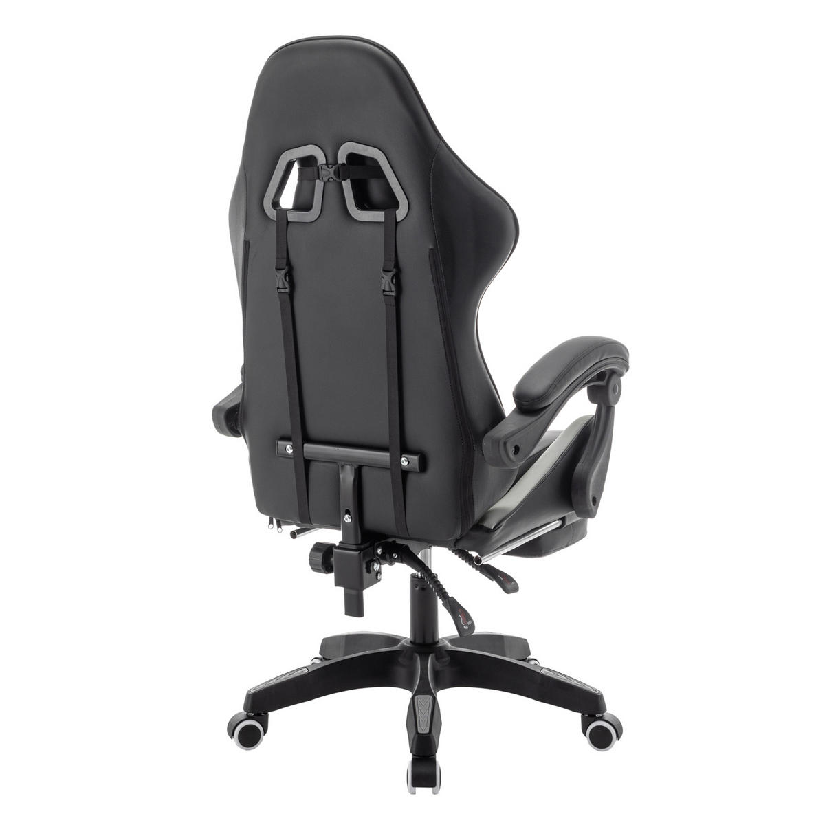 GAMINGSTUHL X-STREAM Grau - Grau, Textil (66/120/66.5cm) - SVITA