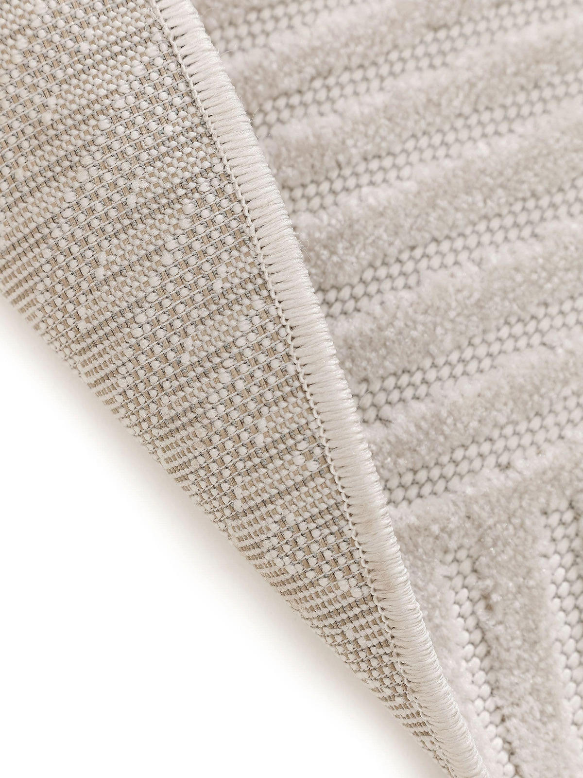 OUTDOORTEPPICH rund Mars Cream ø 160 cm rund - Creme, Textil (160/160cm) - benuta Pop