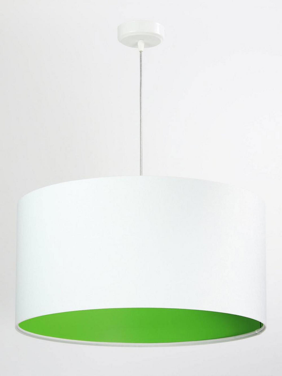 HÄNGELEUCHTE Grün 60/30 cm - Weiß/Grün, Kunststoff (60/1.1/30cm) - ONZENO