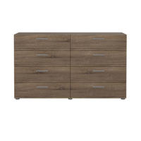 KOMMODE, Pepe, Trüffel, Holzwerkstoff, 140 x 40 x 82 cm - Trüffeleichefarben, Holzwerkstoff (140/82/40cm) - ebuy24