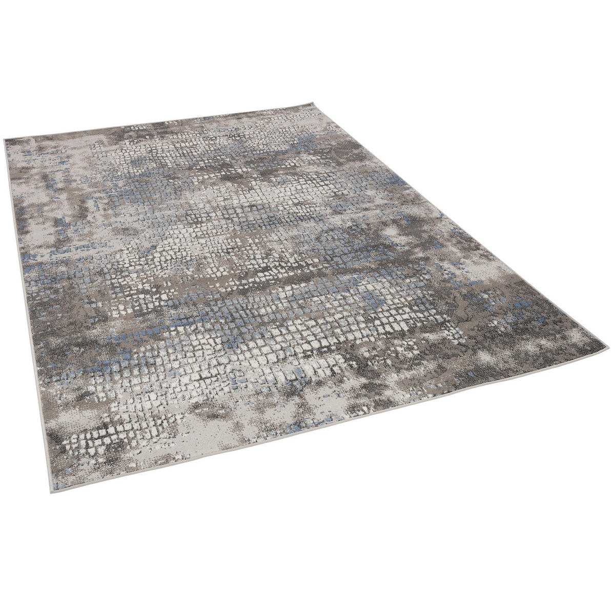 DESIGNER TEPPICH MODERNE ORIENT VINTAGE KLASSIK - Platinfarben, Textil (80/150cm) - Pergamon