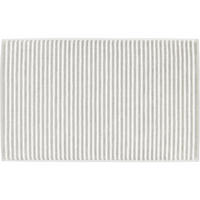 BADEMATTE TWO-TONE STRIPES 480 PLATIN - 76 - Grau, Textil (50/80cm) - Cawoe