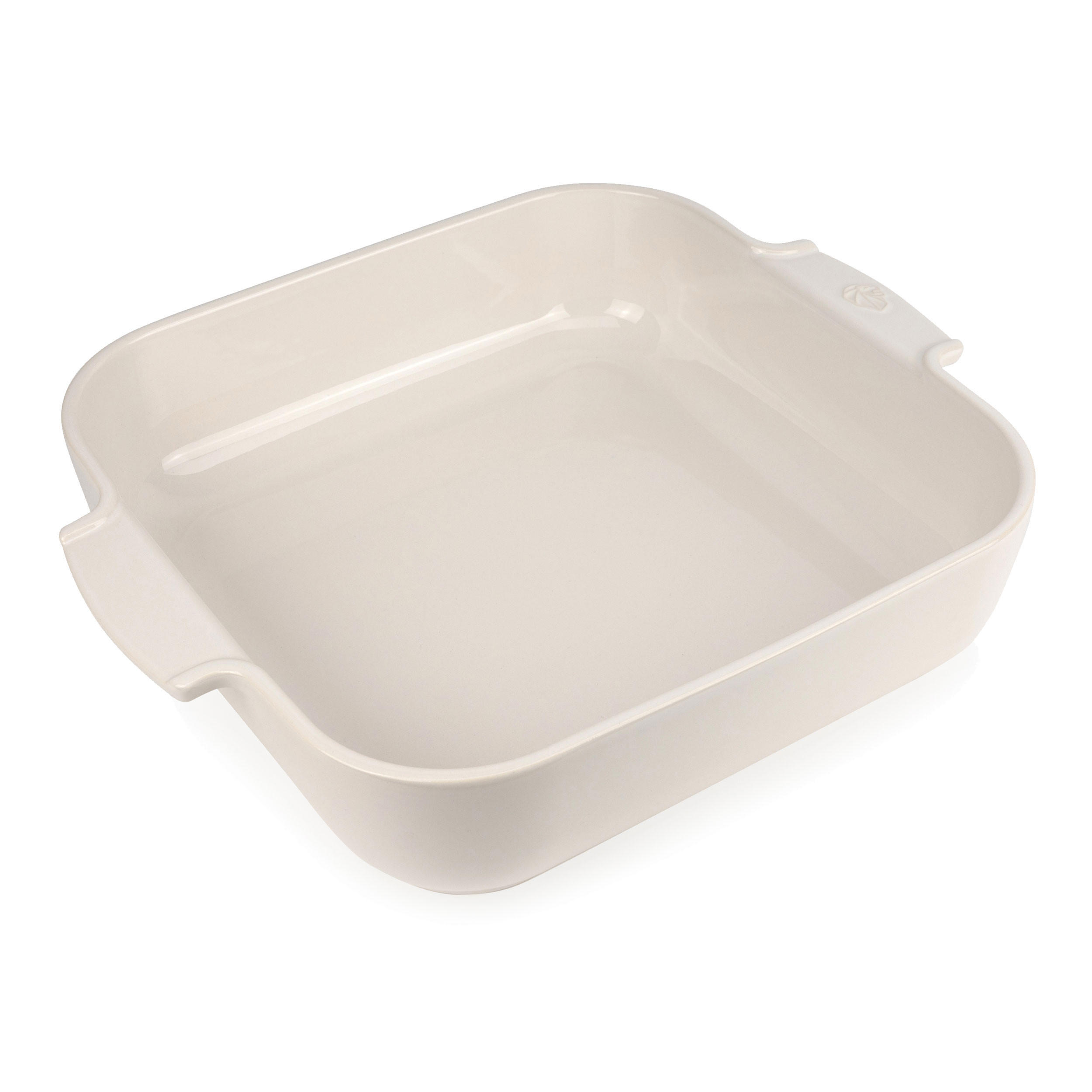 AUFLAUFFORM Keramik Appolia 36cm Quadratisch Ecru Spülmaschinenfest - Weiß, Keramik (31/36/8.2cm) - PEUGEOT