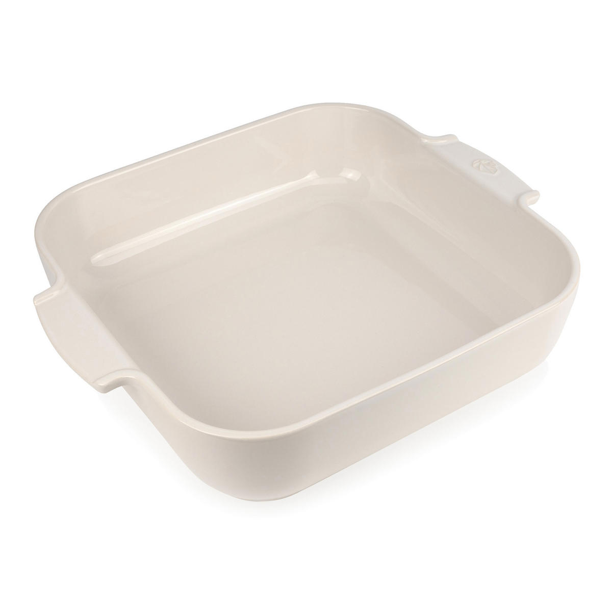 AUFLAUFFORM Keramik Appolia 36cm Quadratisch Ecru Spülmaschinenfest - Weiß, Keramik (31/36/8.2cm) - PEUGEOT