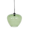 HÄNGELAMPE Mayson Grün Ø40/34 cm - Grün, Glas (40/40/34cm) - Light & Living