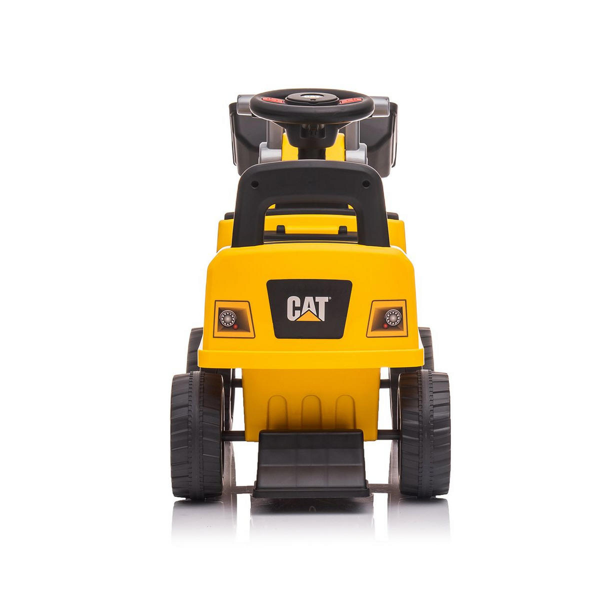 RUTSCHER CAT Loader, Radlader gelb Hupe, Staufach, Baggerschaufel - Gelb, Kunststoff (85/30/48cm) - Chipolino