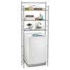 TOILETTENREGAL MARSA - Anthrazit, Metall (65/164/22cm) - CARO-Möbel