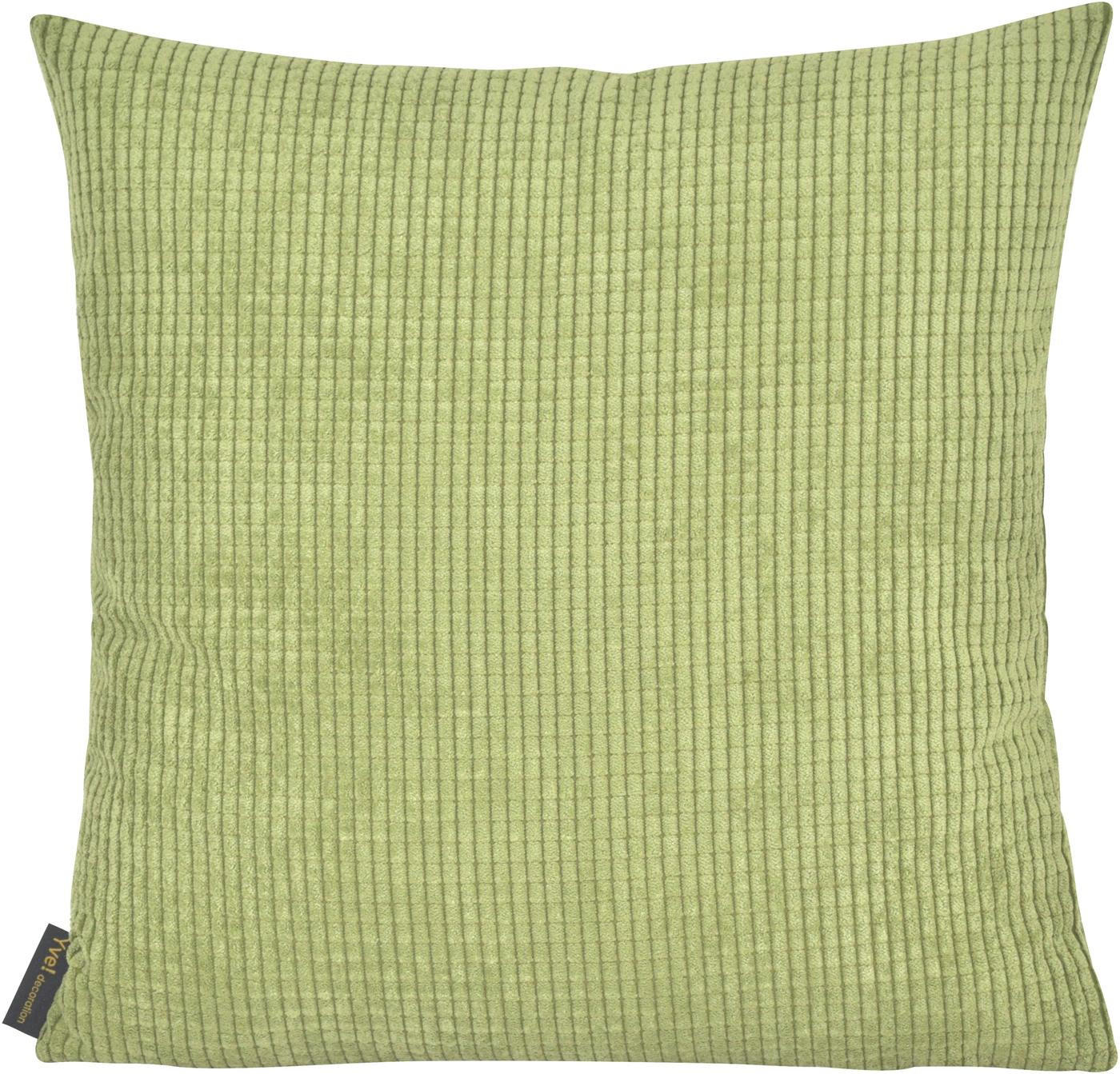 KISSENHÜLLE NEW WAVE - Waldgrün, Textil (50/50cm) - Yve! decoration
