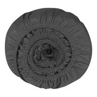 SPANNBETTLAKEN Las Palmas - 97/3 - 100 x 200 cm - Anthrazit - Anthrazit, Textil (100/200cm) - SCHIESSER