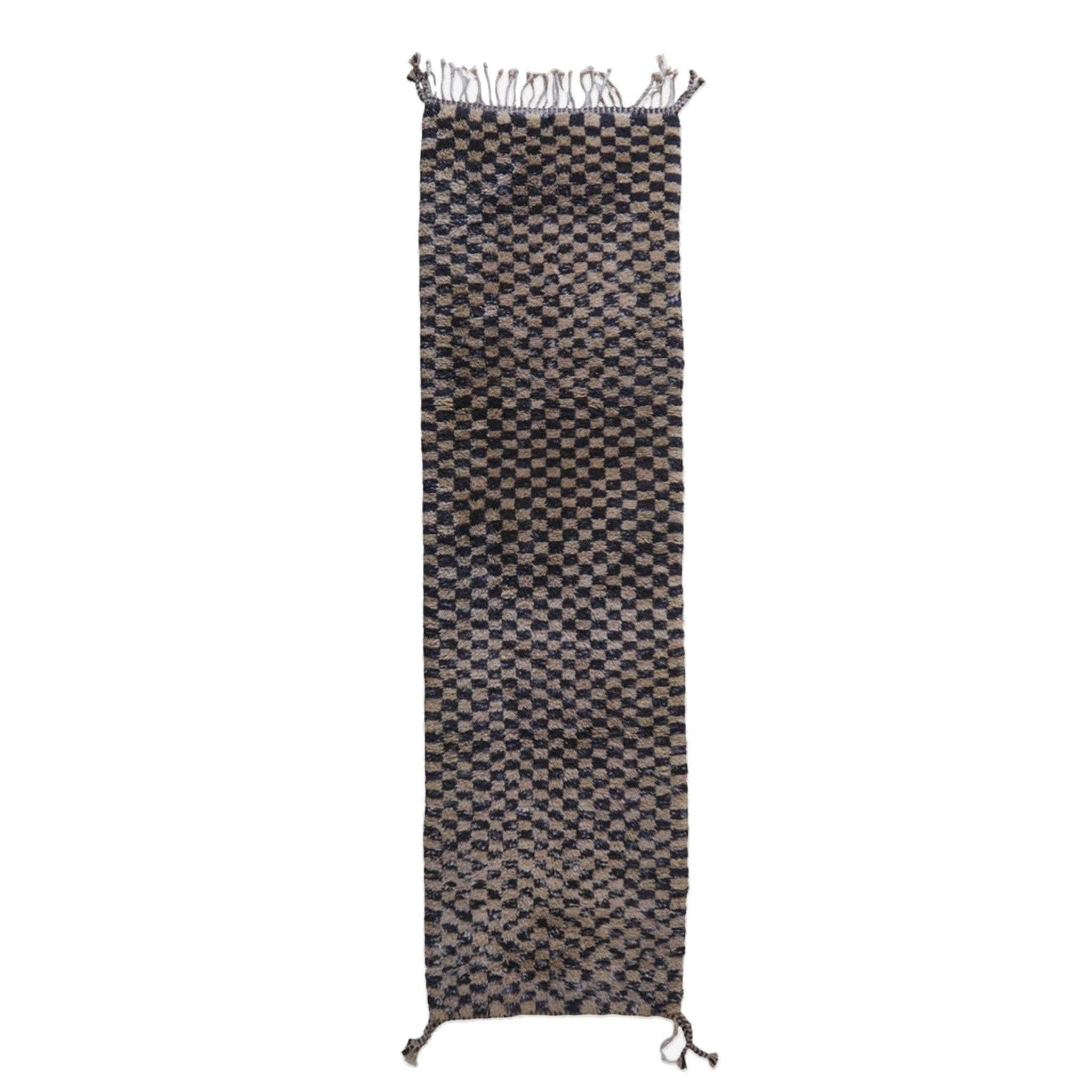 AFK Living Berberteppich Beige 90x313 cm