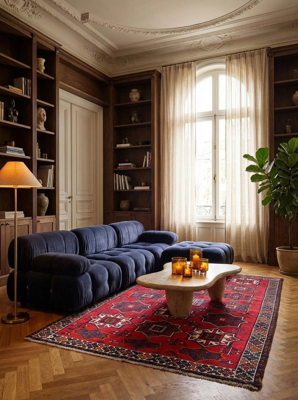 TEPPICH Gashgai Rot 242/157 cm Schurwolle - Rot, Textil (157/242cm) - Looma