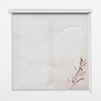 VNÚTORNÁ roleta - okenná roleta - roleta - 100x140 cm - Pokrčená karta - biela, plast (100/140/0.5cm) - TULUP