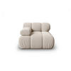 MODUL links Bellis aus 3D-Stoff leichtes beige - Creme, Textil (94/70/94cm) - Micadoni