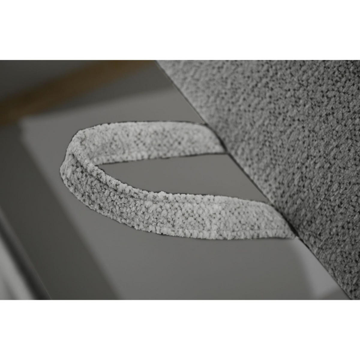POLSTERBETT Topiq I 144/203/103 grau, Bouclé-Stoff - Grau, Holzwerkstoff (140/200cm) - Beautysofa