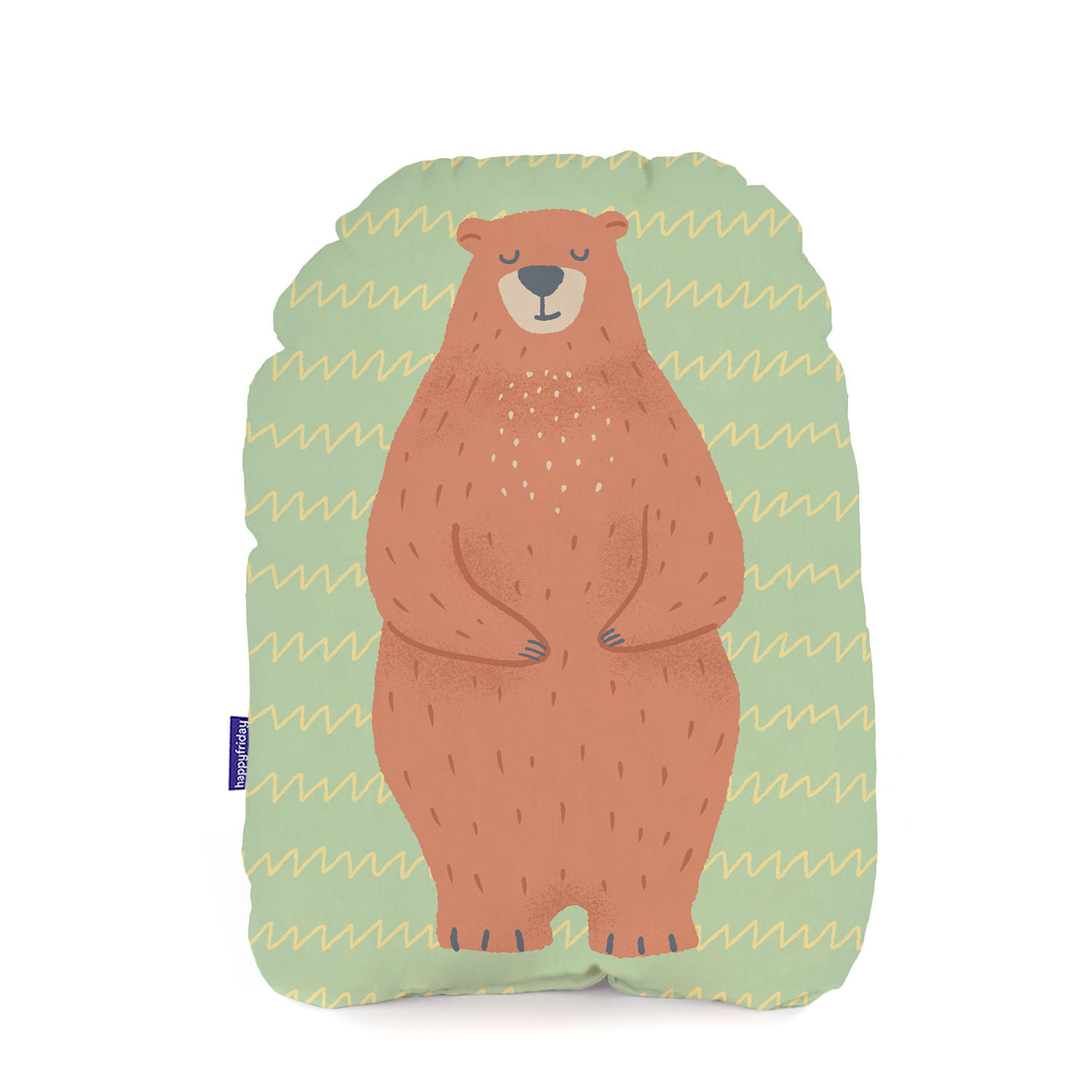 KISSEN jungle life 40x30 cm mehrfarbig - Multicolor, Textil (40/30cm) - Happy Friday