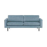 DREISITZER-SOFA Lioni-Kronos 31 - Hellblau, Holz/Textil (200/84/94cm)