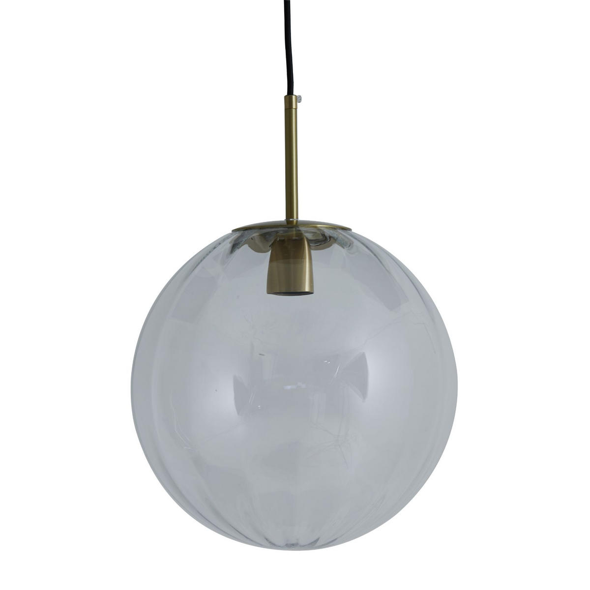 HÄNGELAMPE Magdala Hell Ø48/48 cm - Transparent, Glas (48/48/48cm) - Light & Living