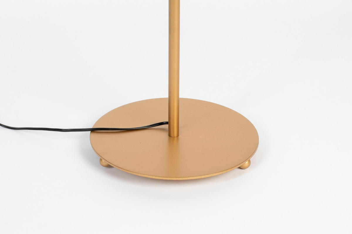 STEHLAMPE Lena - Gold - 51/51/154 cm - Goldfarben, Metall (51/51/154cm)