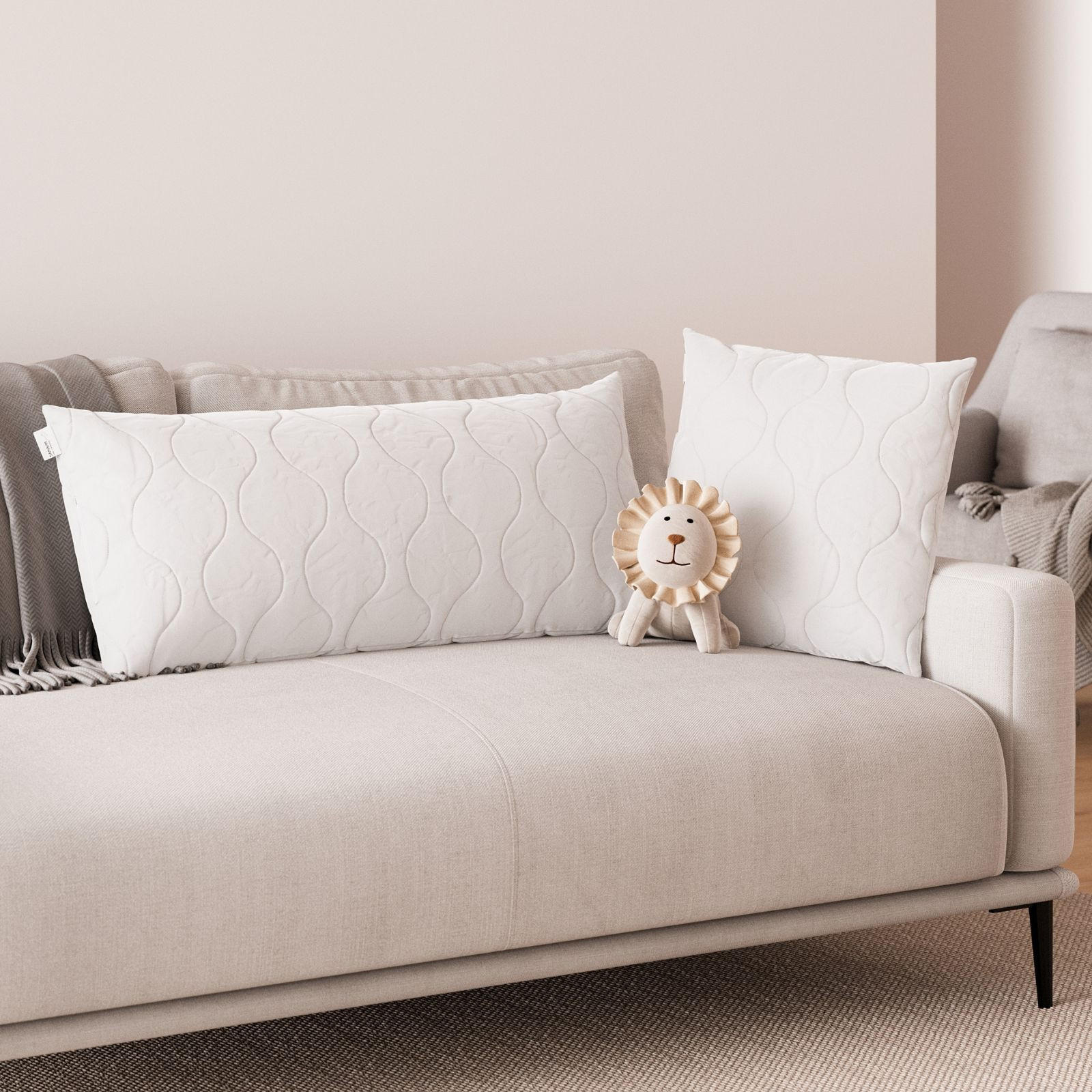 Thumbnail - Sämann – make a difference. Kopfkissen, Weiß, Textil, Füllung: Polyethersulfon (Pes), 50x50 cm, Schlaftextilien, Kopfkis...