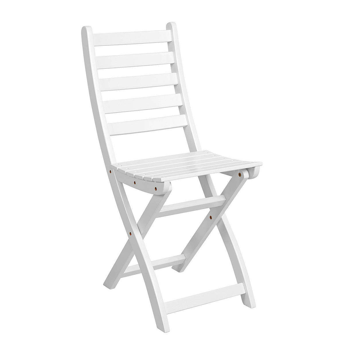 GARTENSTUHL (2er Set) Lodge - Weiß, Holz (36/86/50cm) - BUTLERS