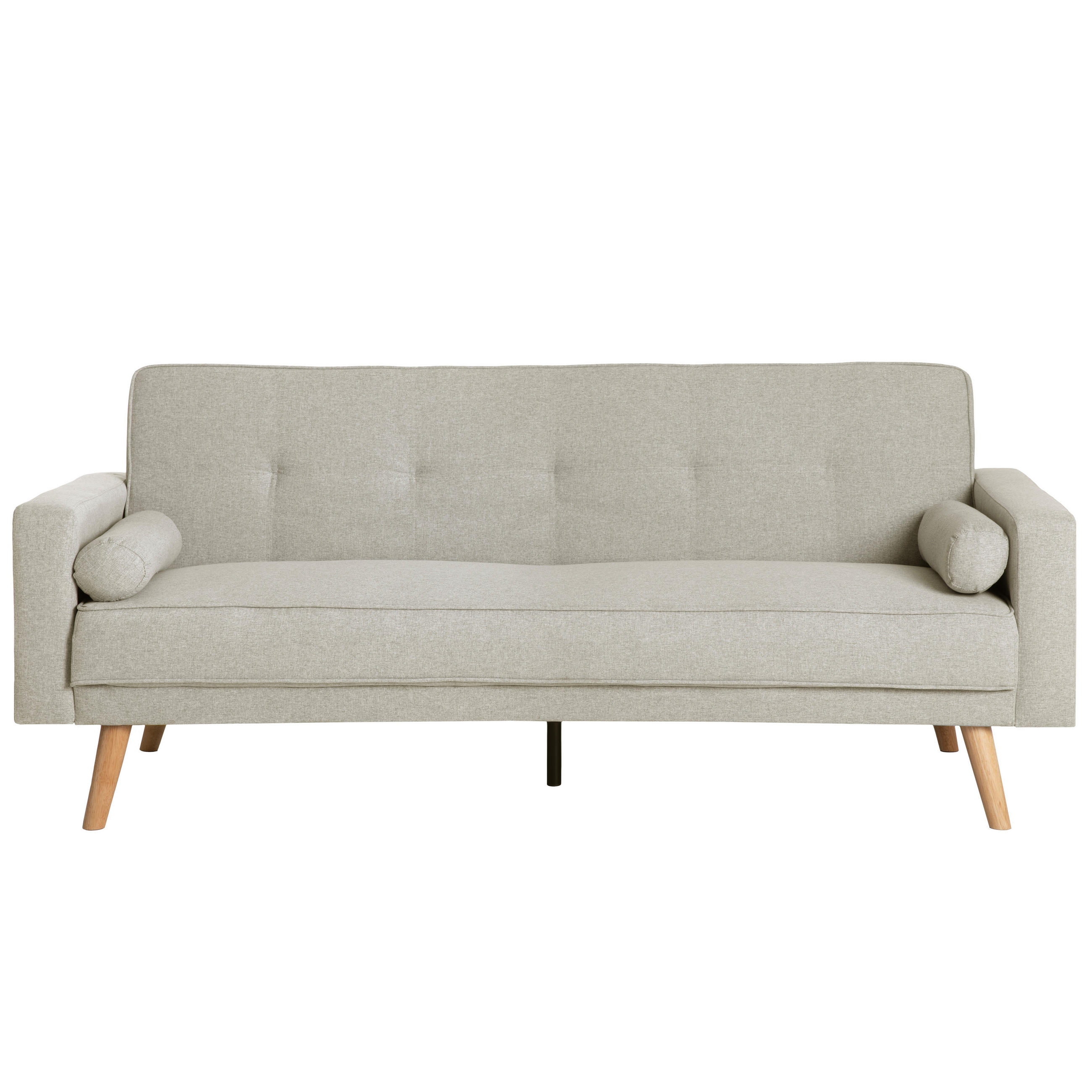 SCHLAFSOFA Dallas Beige 205 cm x 85.5 cm - Beige, Textil (205/85/81cm) - Kenay Home