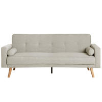 SCHLAFSOFA Dallas Beige 205 cm x 85.5 cm - Beige, Textil (205/85/81cm) - Kenay Home