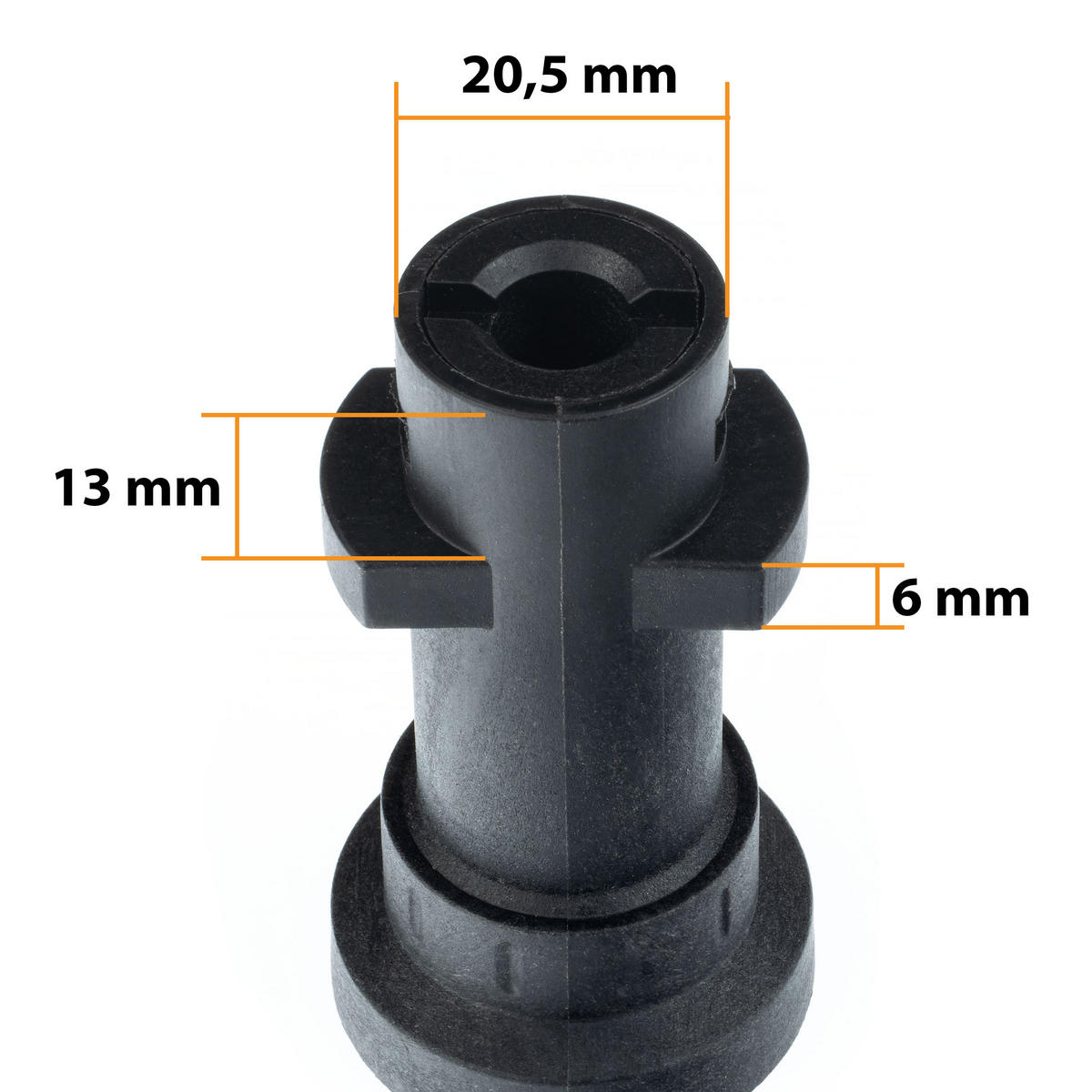 SCHLAUCH K Set - 15 m, Bayonet Anschluss, 160 bar, 60 °C, Düse 1+3, 1/4 Zoll Gewinde, Teflonband - Multicolor, Kunststoff/Metall (10/10/10cm)