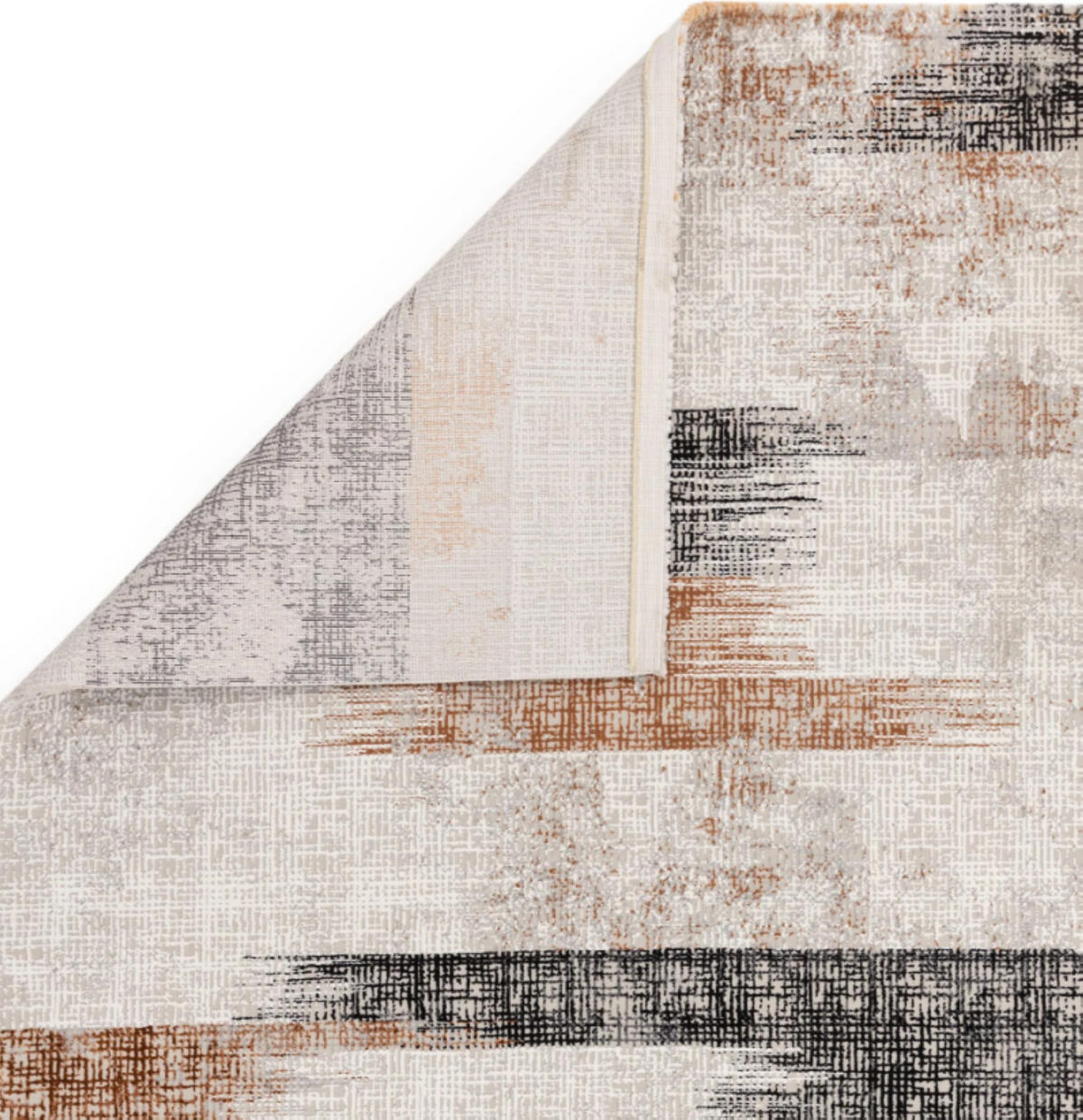 WOHNZIMMERTEPPICH modern orange 160x230 cm ZUKA LINES - Orange, Textil (160/230cm) - Novatrend