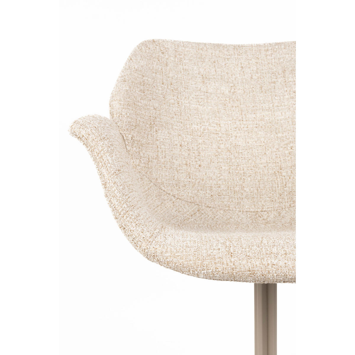 ESSZIMMERSTUHL Nikki Beige - 2 er Set - Beige, Kunststoff (66/80/62cm) - Zuiver