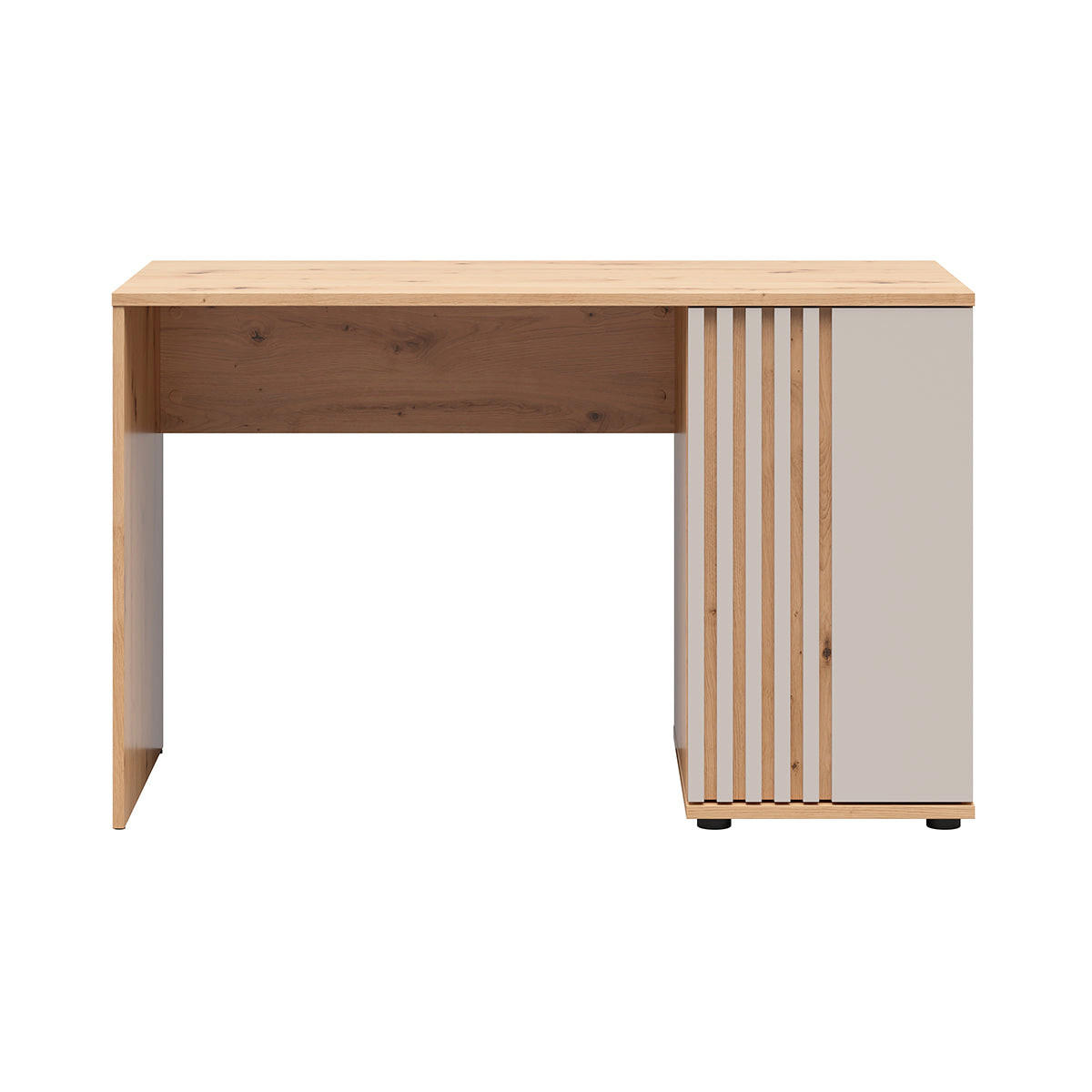 PÍSACÍ STÔL Ezra Kašmír - béžová, kompozitné drevo (120/60/76.5cm) - Petits-meubles