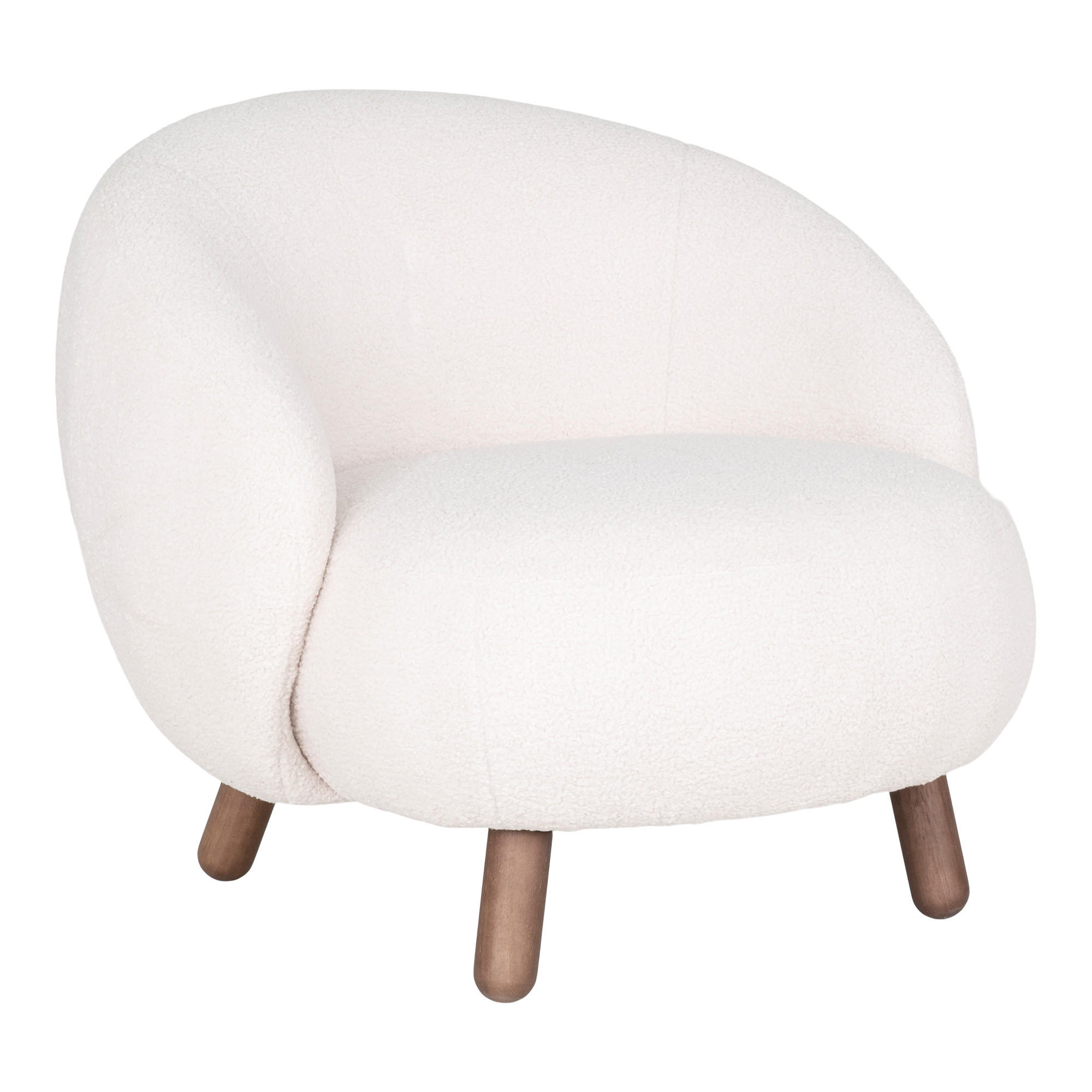 ebuy24 Sessel Weiß 76x68x80 cm